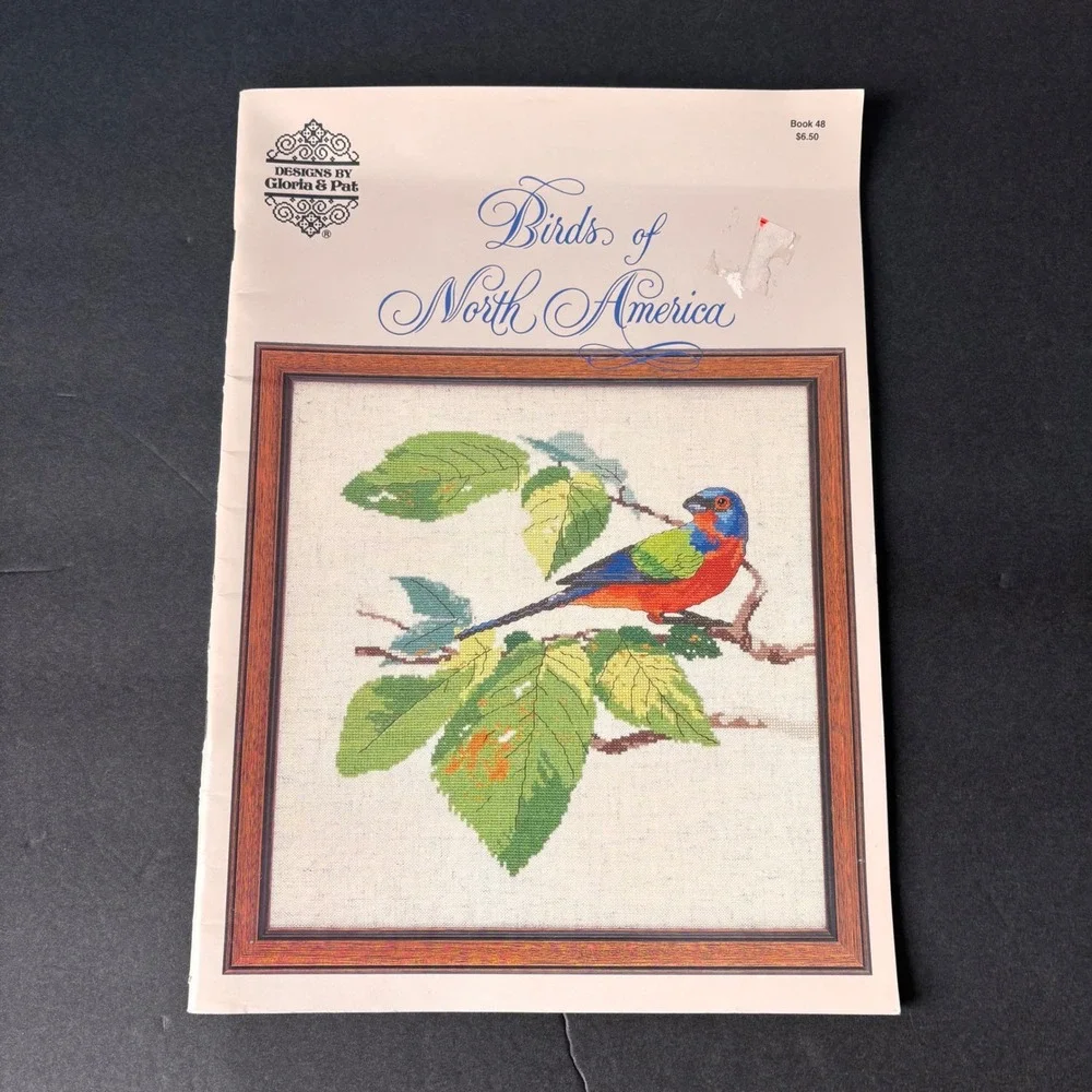 Gloria & Pat‎ Birds of North America Cross Stitch Pattern Book 48 Vintage 1986